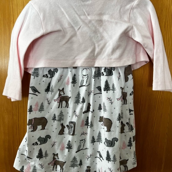 Hudson Baby Dress with Matching Cardigan Size 18 Months - Picture 2 of 2